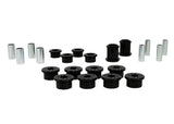 Whiteline 1984-1996 Chevrolet Corvette Control Arm - Upper & Lower Bushing Whiteline Bushing Kits  AXOPROS
