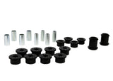 Whiteline 1984-1996 Chevrolet Corvette Control Arm - Upper & Lower Bushing Whiteline Bushing Kits  AXOPROS