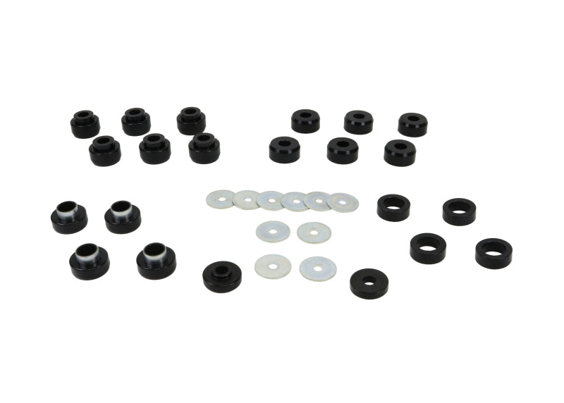 Whiteline 1987-1995 Jeep Wrangler Body Mount Bushing Set Whiteline Bushing Kits  AXOPROS