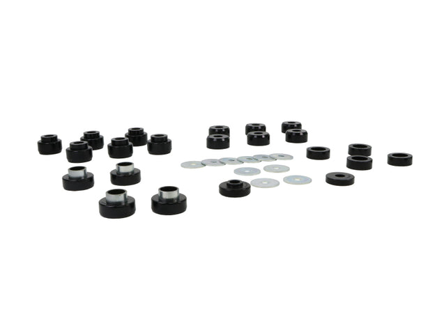 Whiteline 1987-1995 Jeep Wrangler Body Mount Bushing Set Whiteline Bushing Kits  AXOPROS