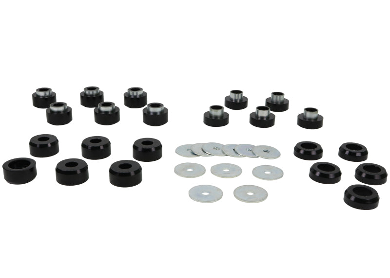 Whiteline 1997-2006 Jeep Wrangler Body Mount Bushing Set Whiteline Bushing Kits  AXOPROS