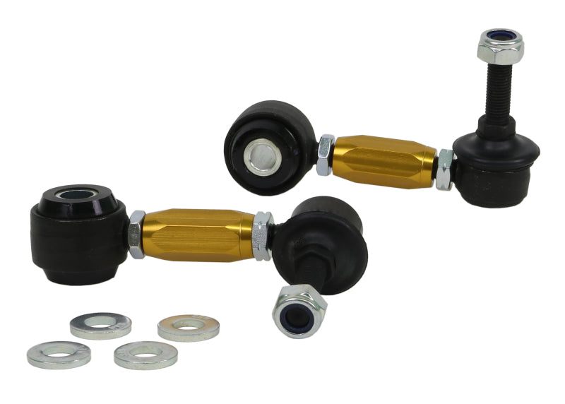 Whiteline 90-97 Mazda Miata Adjustable Front Sway Bar Links Whiteline Sway Bar Endlinks  AXOPROS