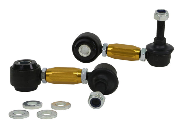 Whiteline 90-97 Mazda Miata Adjustable Front Sway Bar Links Whiteline Sway Bar Endlinks  AXOPROS