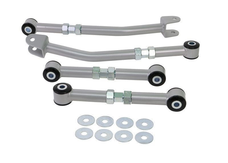 Whiteline 98-08 Subaru Legacy Liberty Rear Lower Control arm-adjust toe/camber Whiteline Control Arms  AXOPROS