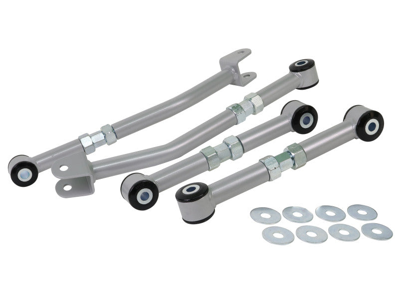 Whiteline 98-08 Subaru Legacy Liberty Rear Lower Control arm-adjust toe/camber Whiteline Control Arms  AXOPROS