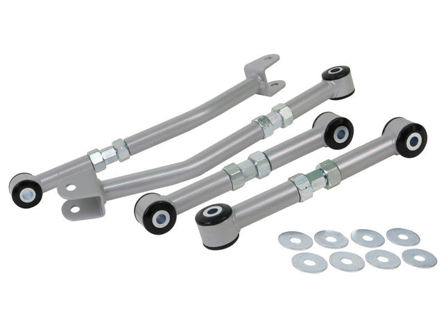 Whiteline 98-08 Subaru Legacy Liberty Rear Lower Control arm-adjust toe/camber Whiteline Control Arms  AXOPROS