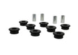 Whiteline Plus 11/00-05 Honda Civic / 95-05 CR-V Rear Control Arm - Lower Outer Bushing Kit Whiteline Bushing Kits  AXOPROS