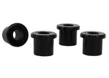 Whiteline Plus 12/05+ Nissan Frontier/XTerra Spring - Eye Rear Bushing Whiteline Spring Insulators  AXOPROS