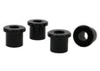 Whiteline Plus 12/05+ Nissan Frontier/XTerra Spring - Eye Rear Bushing Whiteline Spring Insulators  AXOPROS