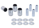 Whiteline Plus 12/05+ Nissan Pathfinder / XTerra Front Lower Inner Control Arm Bushing Kit Whiteline Bushing Kits  AXOPROS