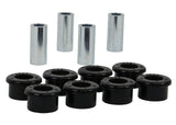 Whiteline Plus 1/90-02 Nissan Skyline Rear Radius Arm - Upper Inner & Outer Bushing Kit Whiteline Bushing Kits  AXOPROS