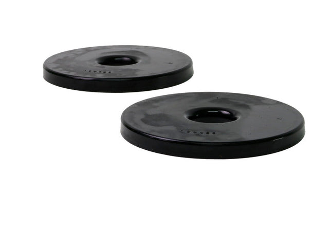 Whiteline Plus 4/91-5/01 BMW 3 Series 12mm Rear Spring Pad Lower Bushing - 16mm Height Increase Whiteline Spring Insulators  AXOPROS