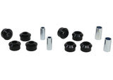Whiteline Plus 7/94-9/89 Mazda 323 BA Rear Trailing Arm - Front & Rear Bushing Kit Whiteline Bushing Kits  AXOPROS