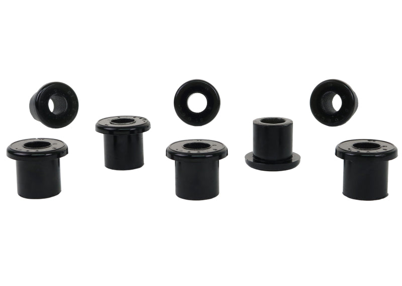 Whiteline Plus 86-11/05 Toyota Frontier / 2/97-11/05 XTerra Rear Spring - Eye Rear & Shackle Bushing Whiteline Spring Insulators  AXOPROS