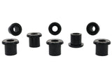 Whiteline Plus 86-11/05 Toyota Frontier / 2/97-11/05 XTerra Rear Spring - Eye Rear & Shackle Bushing Whiteline Spring Insulators  AXOPROS