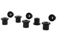 Whiteline Plus 86-11/05 Toyota Frontier / 2/97-11/05 XTerra Rear Spring - Eye Rear & Shackle Bushing Whiteline Spring Insulators  AXOPROS