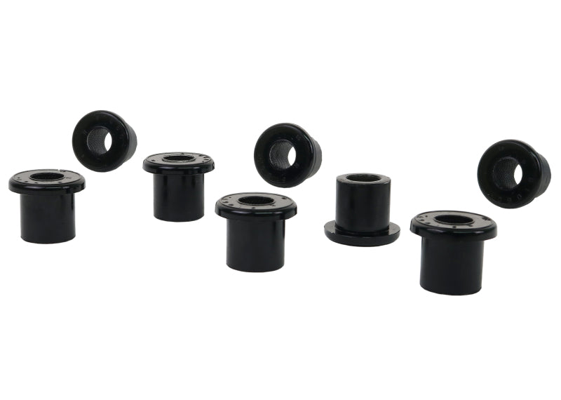 Whiteline Plus 86-11/05 Toyota Frontier / 2/97-11/05 XTerra Rear Spring - Eye Rear & Shackle Bushing Whiteline Spring Insulators  AXOPROS