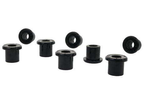 Whiteline Plus 86-11/05 Toyota Frontier / 2/97-11/05 XTerra Rear Spring - Eye Rear & Shackle Bushing Whiteline Spring Insulators  AXOPROS