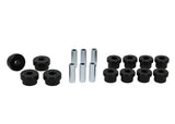 Whiteline Plus 88-00 Honda Civic / 88-9/95 CRX Rear Control Arm - Lower Inner & Outer Bushing Kit Whiteline Bushing Kits  AXOPROS