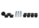 Whiteline Plus 88-00 Honda Civic / 88-9/95 CRX Rear Control Arm - Lower Inner & Outer Bushing Kit Whiteline Bushing Kits  AXOPROS