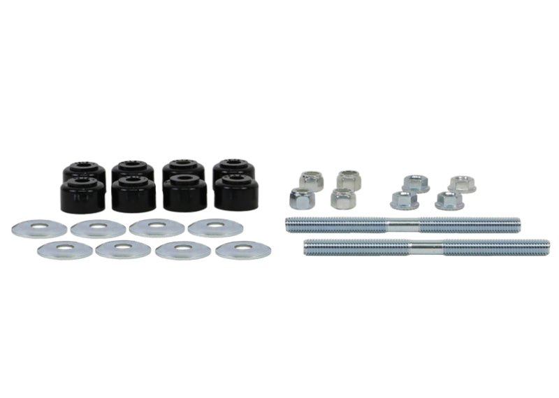 Whiteline Plus Universal Sway Bar Link Threaded Rod w/ Poly Bushes 140mm Whiteline Sway Bar Endlinks  AXOPROS