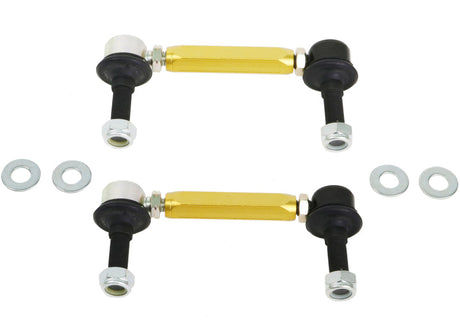 Whiteline Universal (25mm - 30mm) Adjustable Heavy Duty Ball Joints Sway Bar Link Whiteline Sway Bar Endlinks  AXOPROS