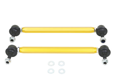 Whiteline Universal Swaybar Link Kit 270mm-295mm Heavy Duty Adjustable 10mm Ball/Ball Style Whiteline Sway Bar Endlinks  AXOPROS