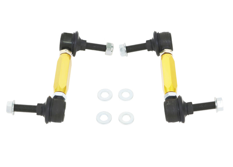 Whiteline Universal Swaybar Link Kit-Heavy Duty Adj Steel Ball w/ 10mm Ball Stud Whiteline Sway Bar Endlinks  AXOPROS