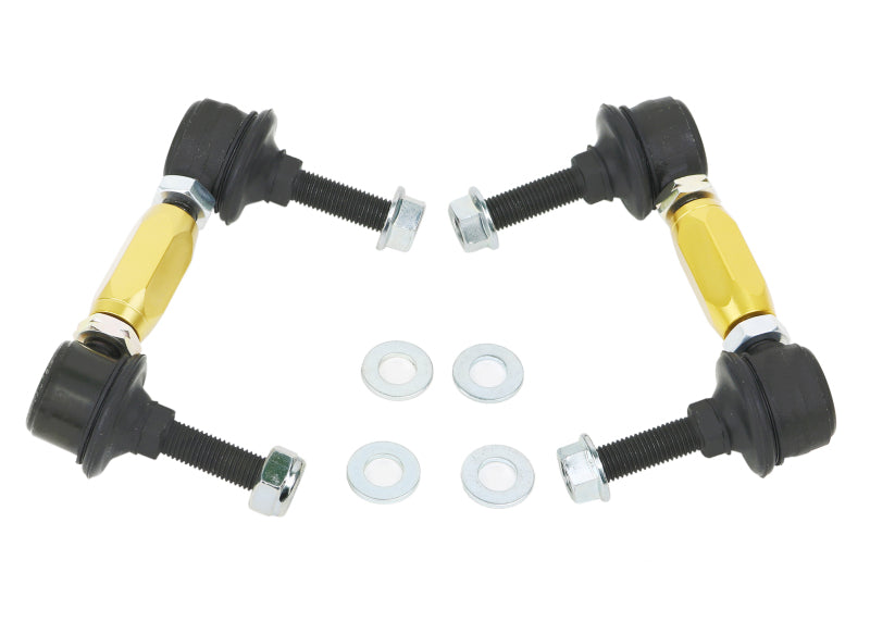 Whiteline Universal Swaybar Link Kit-Heavy Duty Adjustable Ball Joint Whiteline Sway Bar Endlinks  AXOPROS