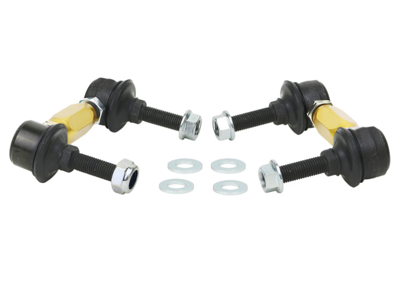 Whiteline Universal Swaybar Link Kit-Heavy Duty Adjustable Ball Joint Whiteline Sway Bar Endlinks  AXOPROS