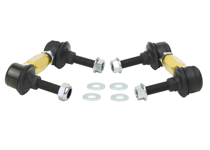 Whiteline Universal Swaybar Link Kit-Heavy Duty Adjustable Ball Joint Whiteline Sway Bar Endlinks  AXOPROS