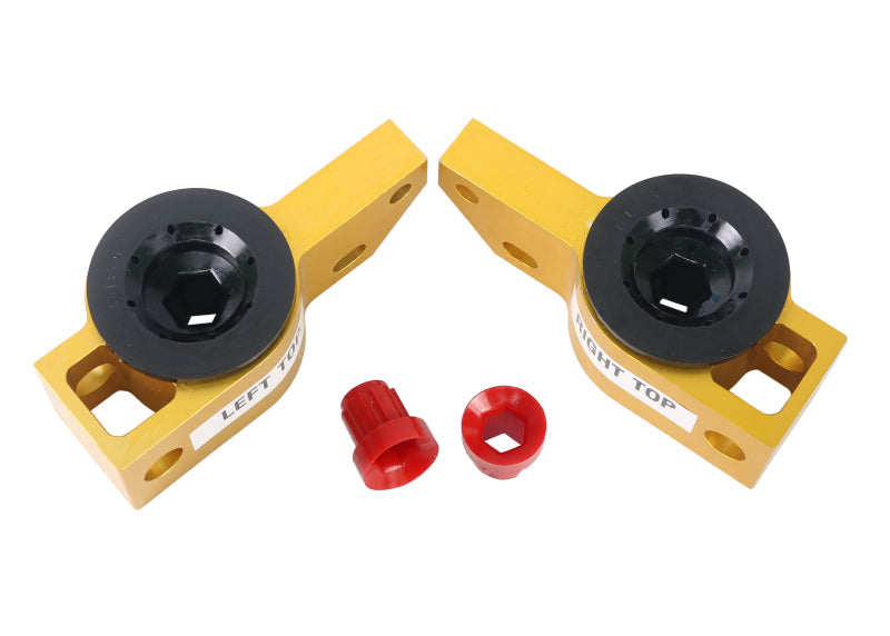 Whiteline VAG MK4/MK5 Front Lower control arm anti-dive caster kit Whiteline Bushing Kits  AXOPROS