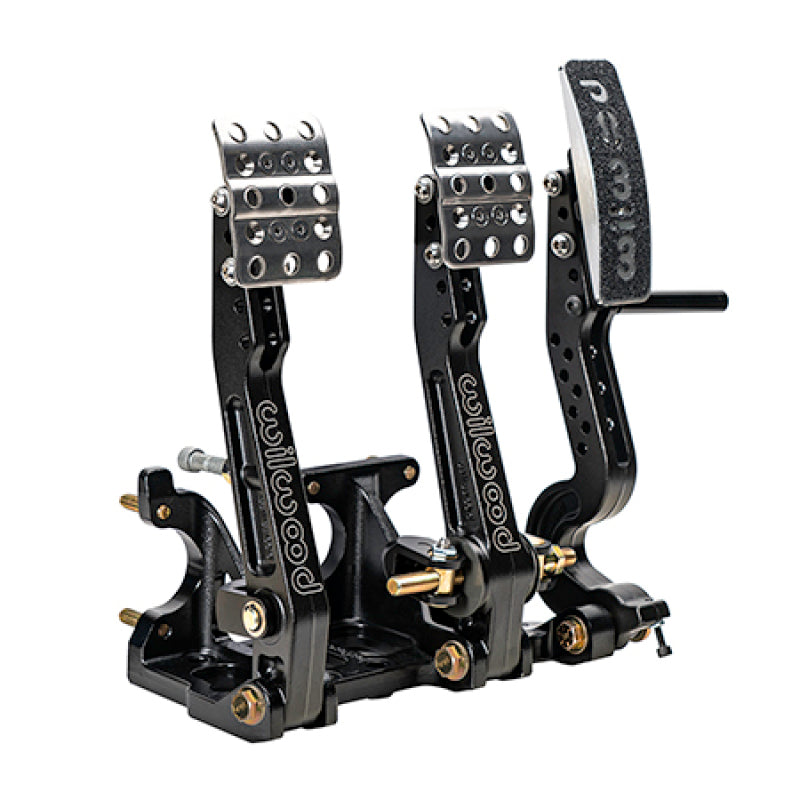 Wilwood Adjustable Balance Bar Brake, Clutch, Throttle - Floor Mount - 4.75-5.75:1 Wilwood Pedals  AXOPROS