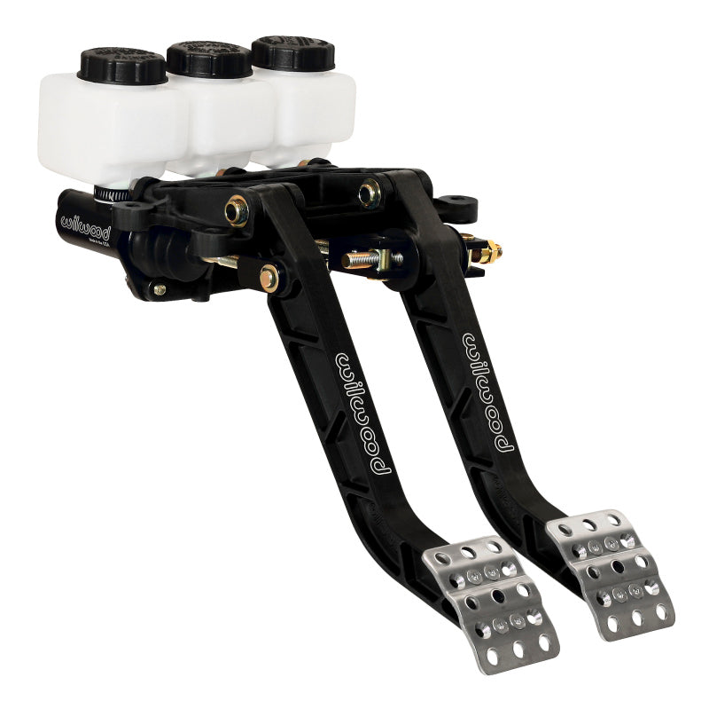 Wilwood Adjustable Dual Pedal - Brake / Clutch - Fwd. Swing Mount - 6.25:1 Wilwood Pedals  AXOPROS