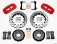 Wilwood AERO6 Front Hat Kit 14.00 Drilled Red 2005-2014 Mustang Wilwood Big Brake Kits  AXOPROS