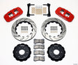 Wilwood AERO6 Front Truck Kit 14.25in Drill Red 1999-2014 GM Truck/SUV 1500 Wilwood Big Brake Kits  AXOPROS