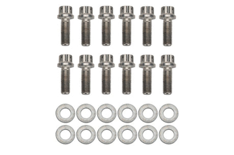 Wilwood Bolt Kit - Hat/Rotor 1/4-28x.75 12 Pt Stainless Wilwood Brake Hardware  AXOPROS