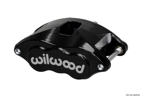 Wilwood Caliper-D52-Black Pwdr 2.00/2.00in Pistons 1.28in Disc Wilwood Brake Calipers - Perf  AXOPROS