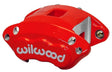 Wilwood Caliper-D52-Red 1.62/1.62in Pistons 0.81in Disc Wilwood Brake Calipers - Perf  AXOPROS