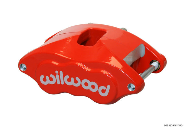 Wilwood Caliper-D52-Red 2.00/2.00in Pistons 1.04in Disc Wilwood Brake Calipers - Perf  AXOPROS