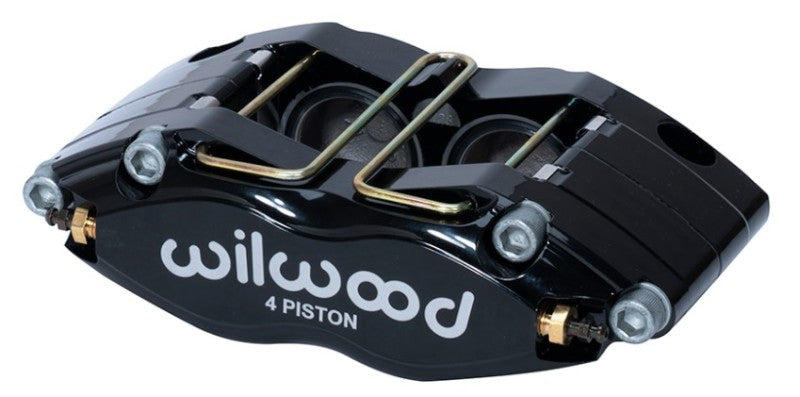 Wilwood Caliper- DPR-DS - Black 1.25in Piston .38/.500in Rotor - Dust Seal Wilwood Brake Calipers - Perf  AXOPROS