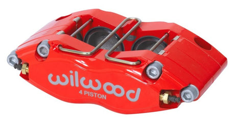 Wilwood Caliper- DPR-DS - Red 1.62in Piston 0.810in Rotor - Dust Seal Wilwood Brake Calipers - Perf  AXOPROS