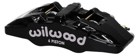 Wilwood Caliper-Forged Dynapro 6 5.25in Mount-R/H 1.62/1.38in/1.38in Pistons .38in Disc Wilwood Brake Calipers - Perf  AXOPROS