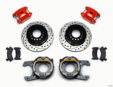 Wilwood D154 P/S Park Brake Kit Chevy C-10 2.42 Offset 5-lug Wilwood Big Brake Kits  AXOPROS