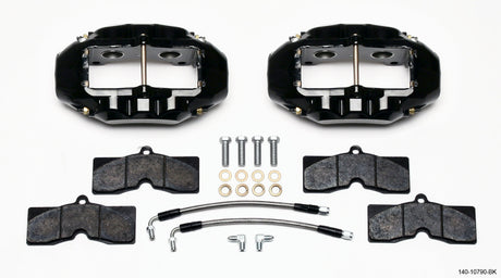 Wilwood D8-4 Rear Caliper Kit Black Corvette C2 / C3 65-82 Wilwood Big Brake Kits  AXOPROS