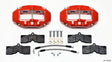 Wilwood D8-4 Rear Caliper Kit Red Corvette C2 / C3 65-82 Wilwood Big Brake Kits  AXOPROS