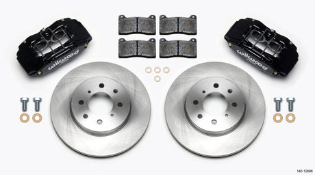 Wilwood DPHA Front Caliper & Rotor Kit Honda / Acura w/ 262mm OE Rotor Wilwood Big Brake Kits  AXOPROS