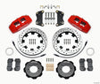Wilwood Dynapro 6 Front Hat Kit 12.19in Drilled Red 2012 Fiat 500 w/ Lines Wilwood Big Brake Kits  AXOPROS