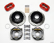 Wilwood Dynapro Low-Profile 11.00in P-Brake Kit Drill-Red Chevy 12 Bolt 2.75in Off w/ C-Clips Wilwood Big Brake Kits  AXOPROS