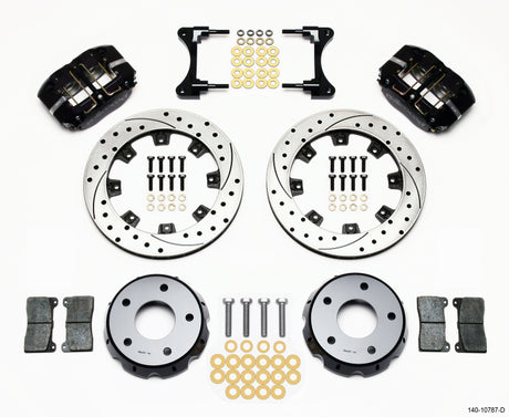Wilwood Dynapro Radial Front Drag Kit 11.75in Vented Drilled 98-02 Camaro/Firebird Wilwood Big Brake Kits  AXOPROS